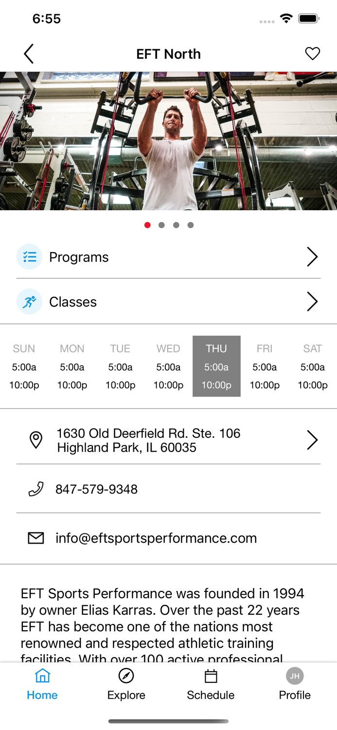 EFT Sports Performance New