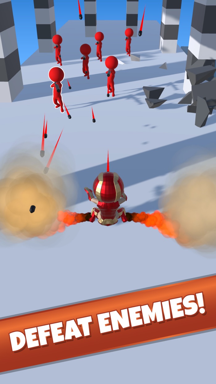 Iron Hero vs Captain