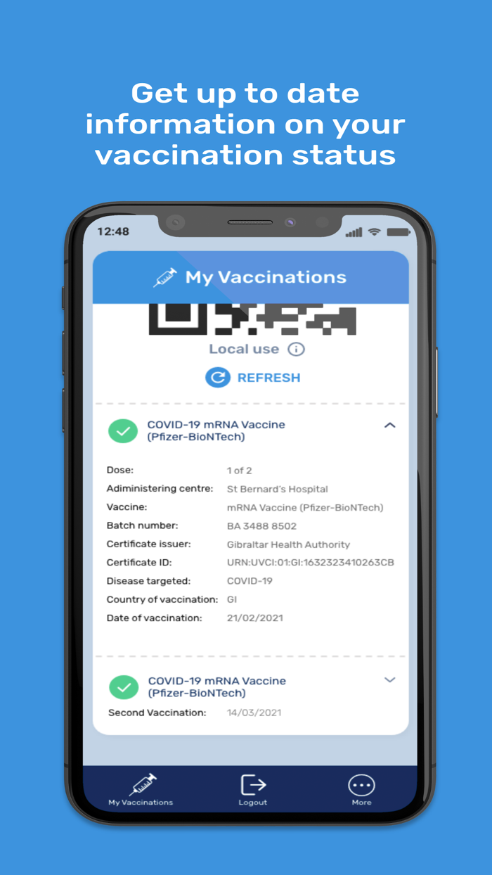 GHA COVID Pass Gibraltar