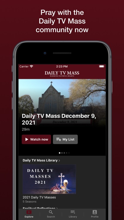 Daily TV Mass By National Catholic Broadcasting Council