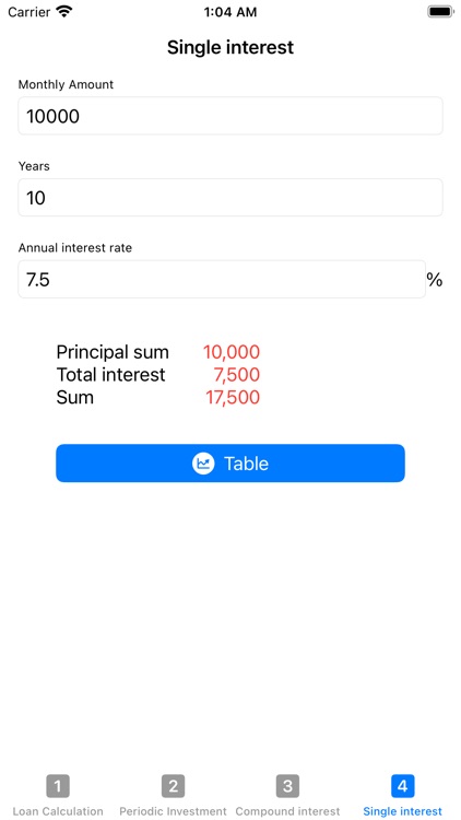 Interest Rate Calculation screenshot-6