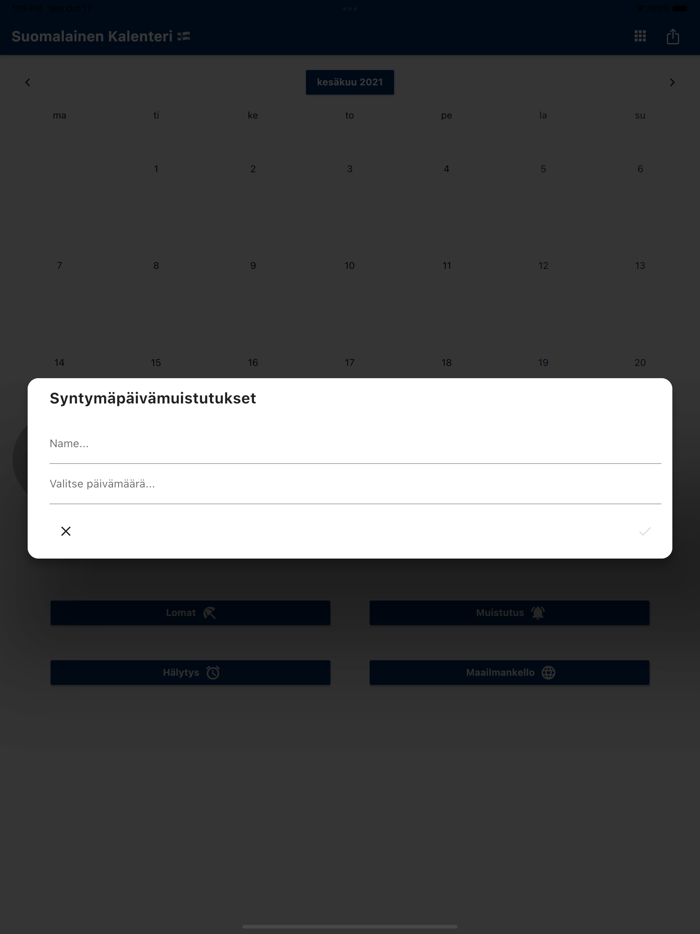 Suomen Kalenteri 2022