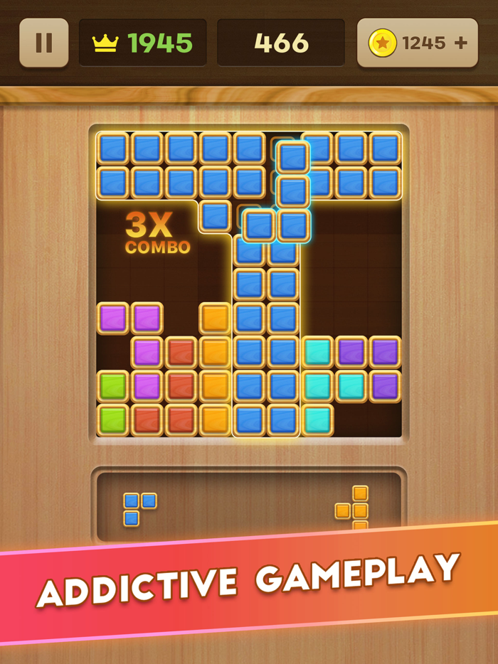 Wood Block Puzzle Star Finder