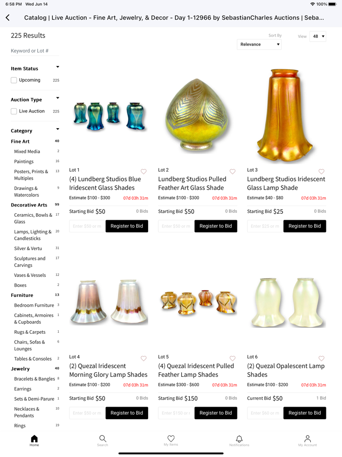 SebastianCharles Auctions