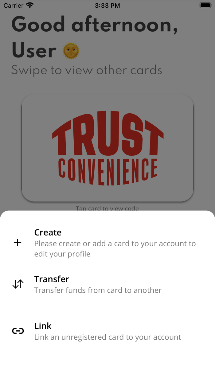 Trust Convenience