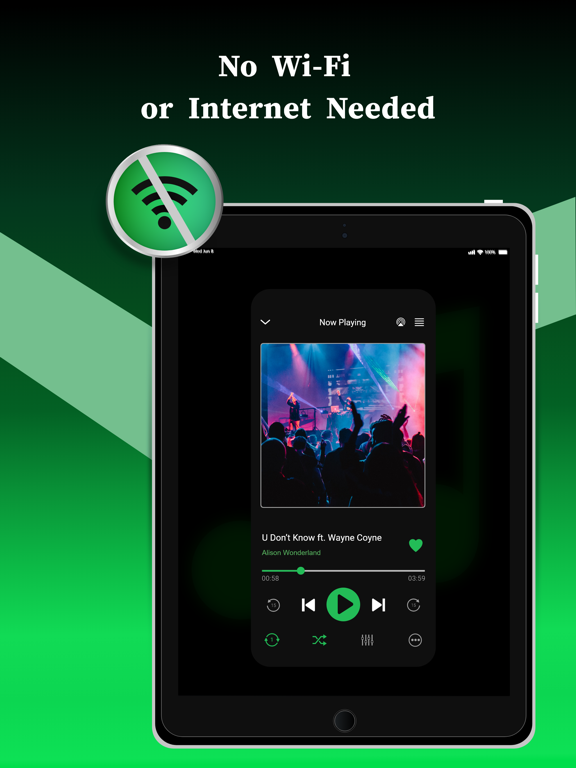 Offline Music Player screenshot 2