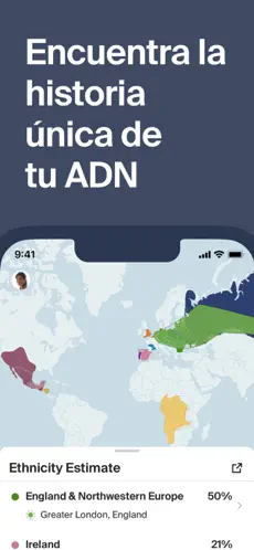 Screenshot 2 Ancestry: Tu historia y ADN iphone