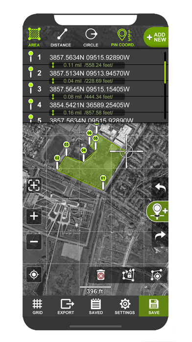 Measure Map GPS Field screenshot 2