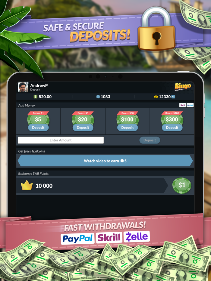 Bingo Adventures Win Big Cash