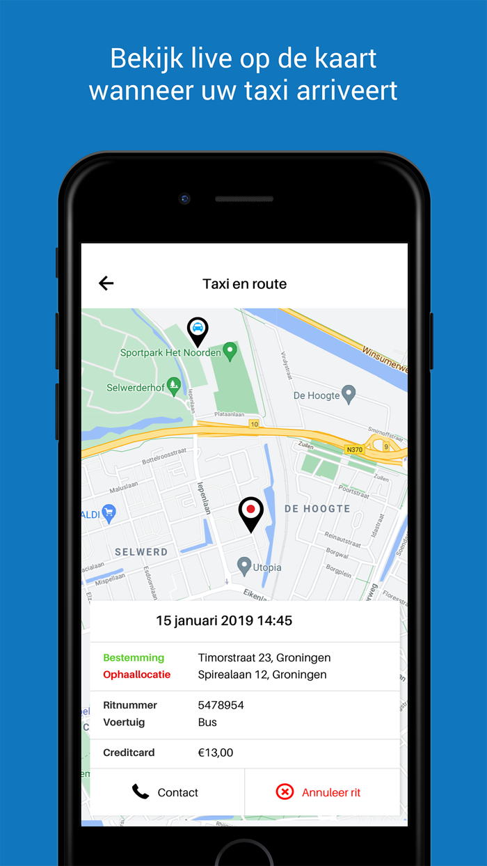Taxi App Groningen