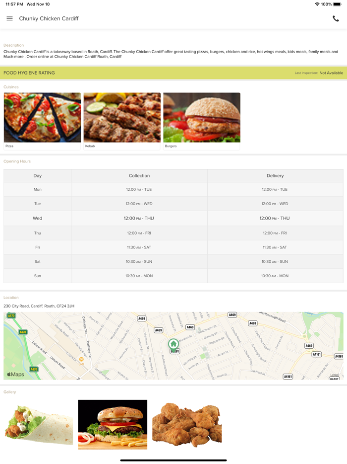 Chunky Chicken Cardiff