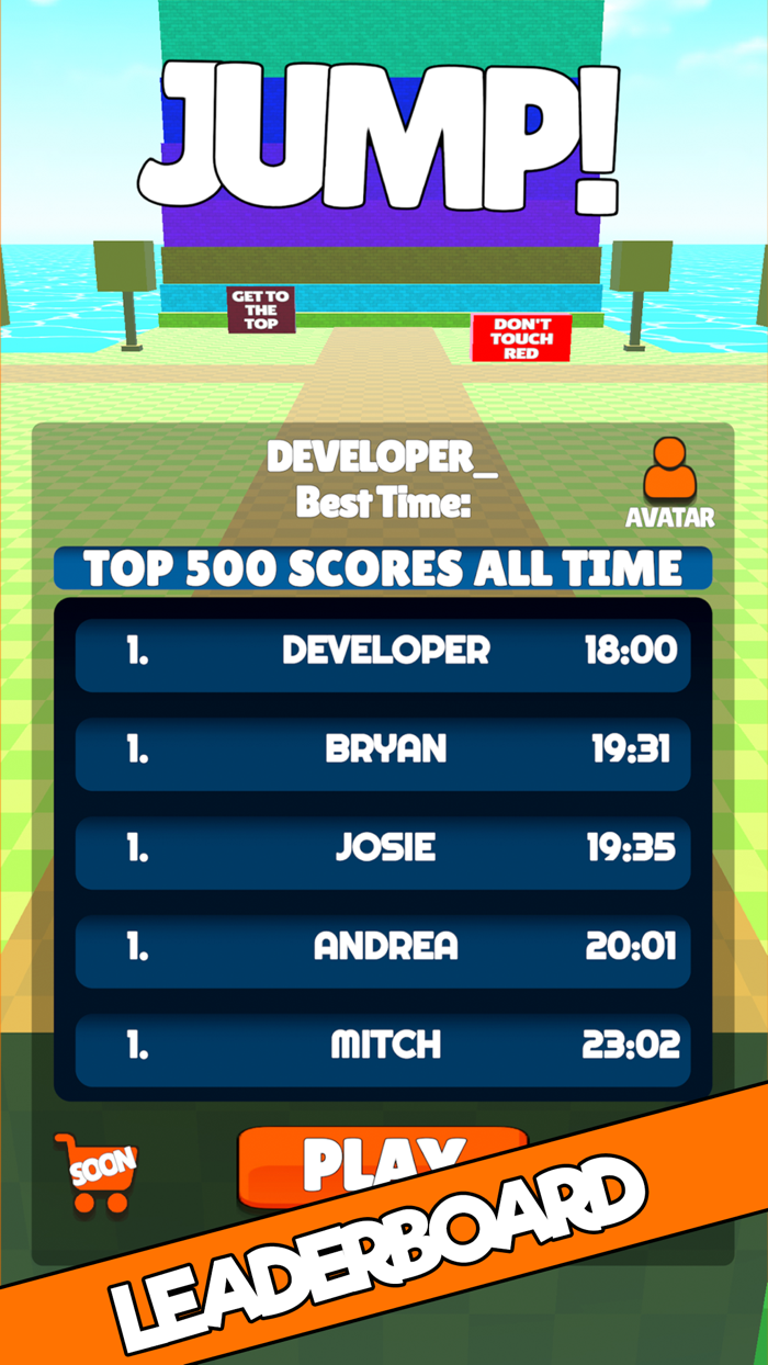 OBBY 1 JUMP EVERY SECOND