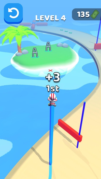 Pole Jump Run screenshot 2