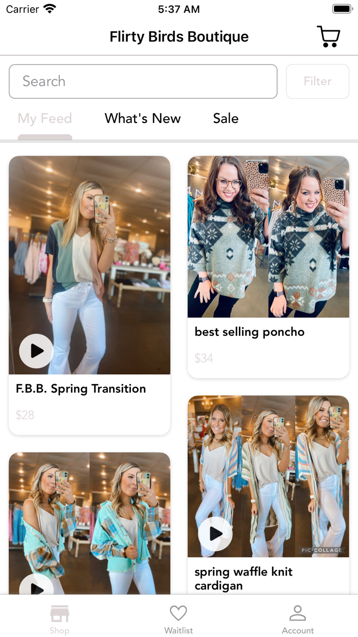 Flirty Birds Boutique