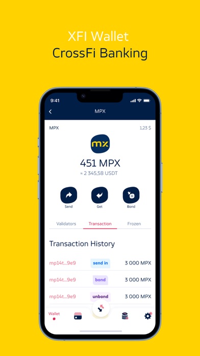 CrossFI Wallet screenshot 3