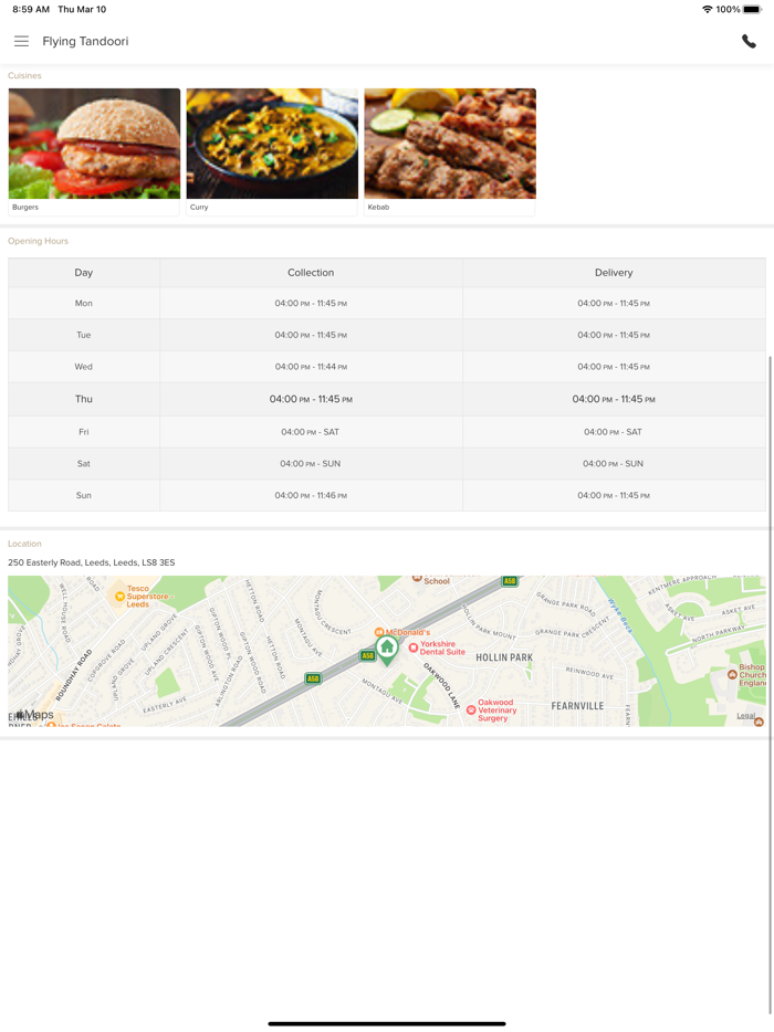 Flying Tandoori Leeds.