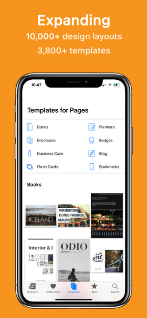 ‎Templates for Pages - DesiGN Screenshot