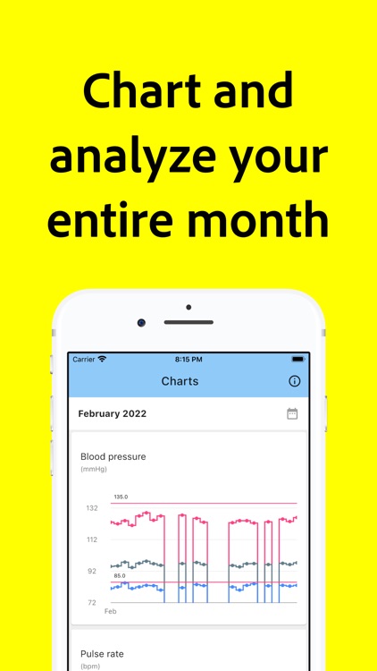 Smart Blood Pressure Calendar screenshot-4