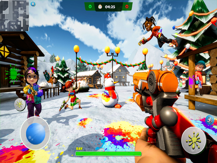 Paintball Bubble Shooter Games