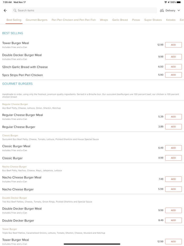 Gourmet Kitchen Deliveries