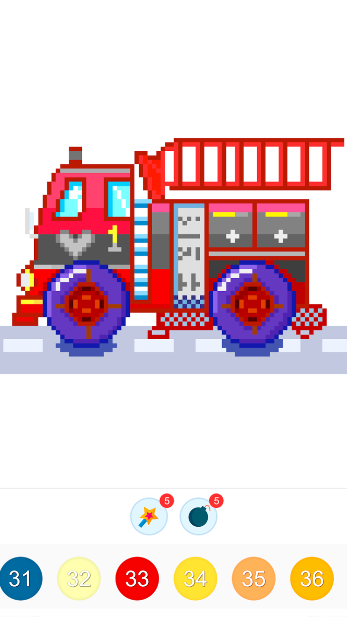 Pixel Magic Draw Art Numbers