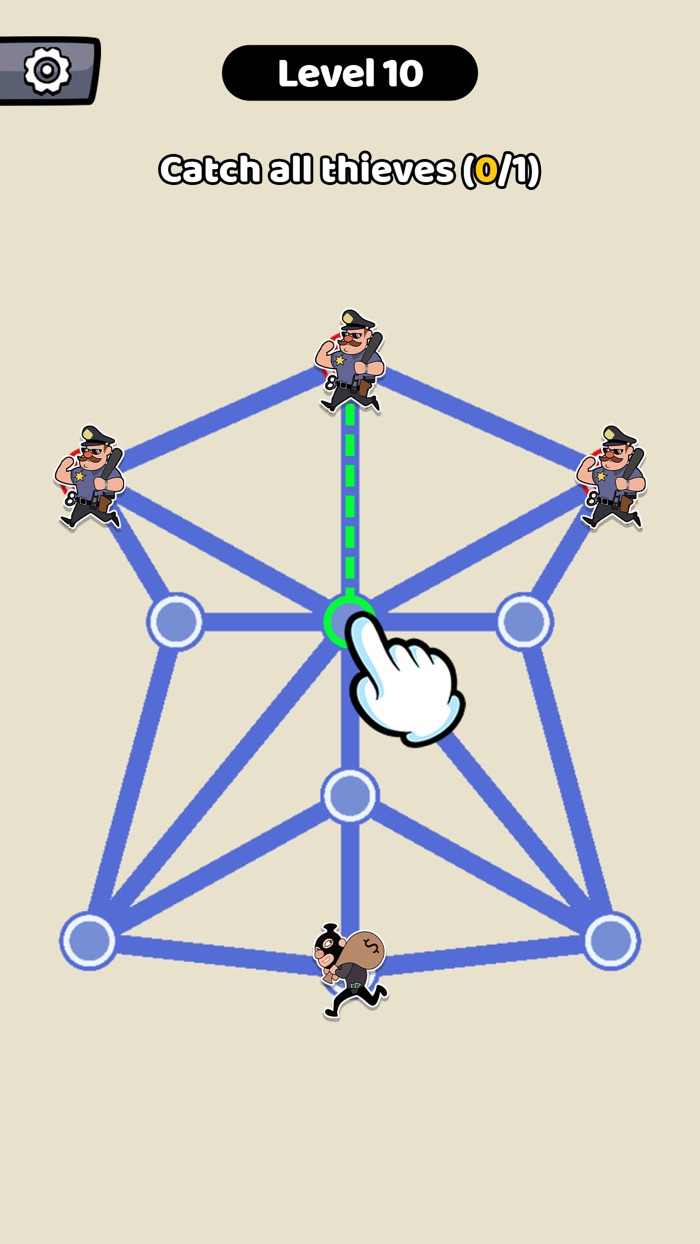 Catch The Thief Tricky Puzzle