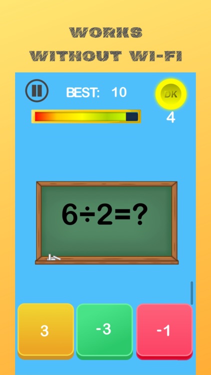 Guess number Quick math games