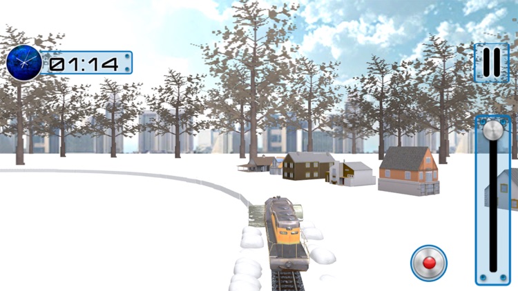 Snow Plowing Train Simulator screenshot-8