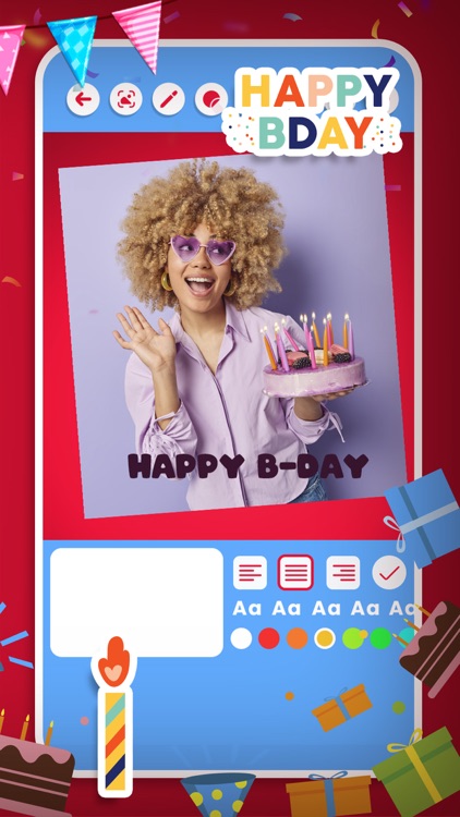 Birthday frames for photos. screenshot-4