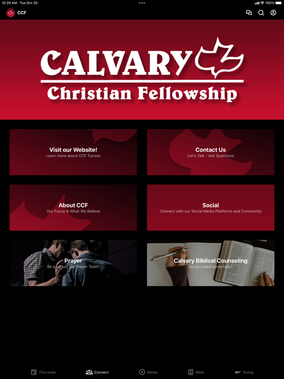 Calvary Christian Fellowship screenshot 2