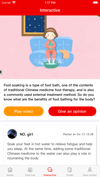 Footmassagecontainer