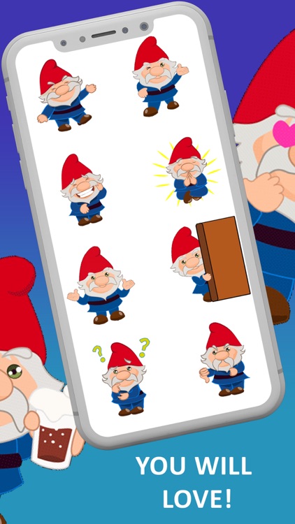 Hysterical Happy Gnome Emojis