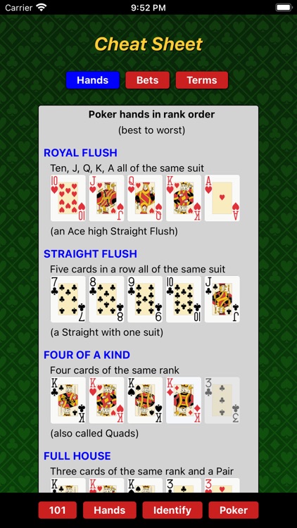 Poker 101 screenshot-4