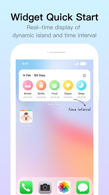 Baby diary - newborn tracker