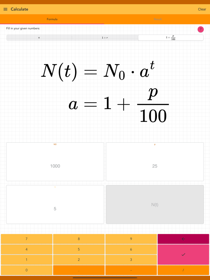 Exponential Growth Decay PRO