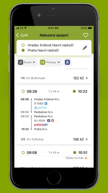 OneTicket – Jedna jízdenka screenshot-3