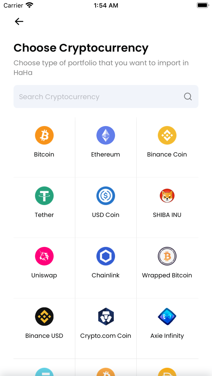 HaHa Crypto Portfolio Tracker