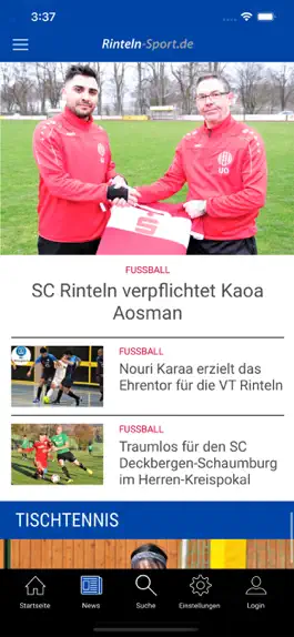 Game screenshot Rinteln Sport apk