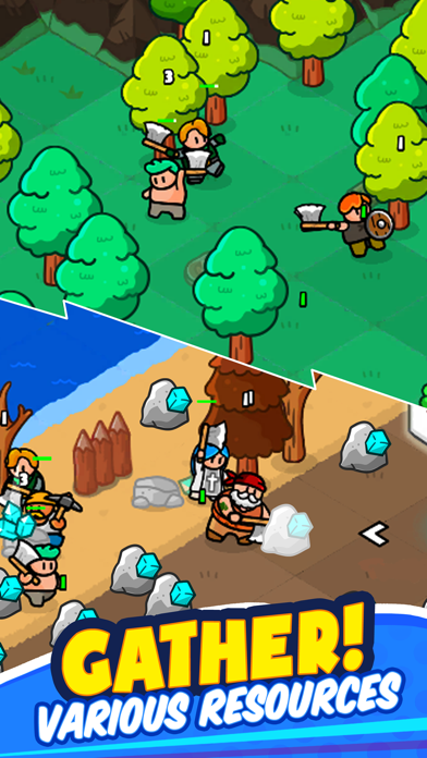 Rumble Heroes : Adventure RPG screenshot 1