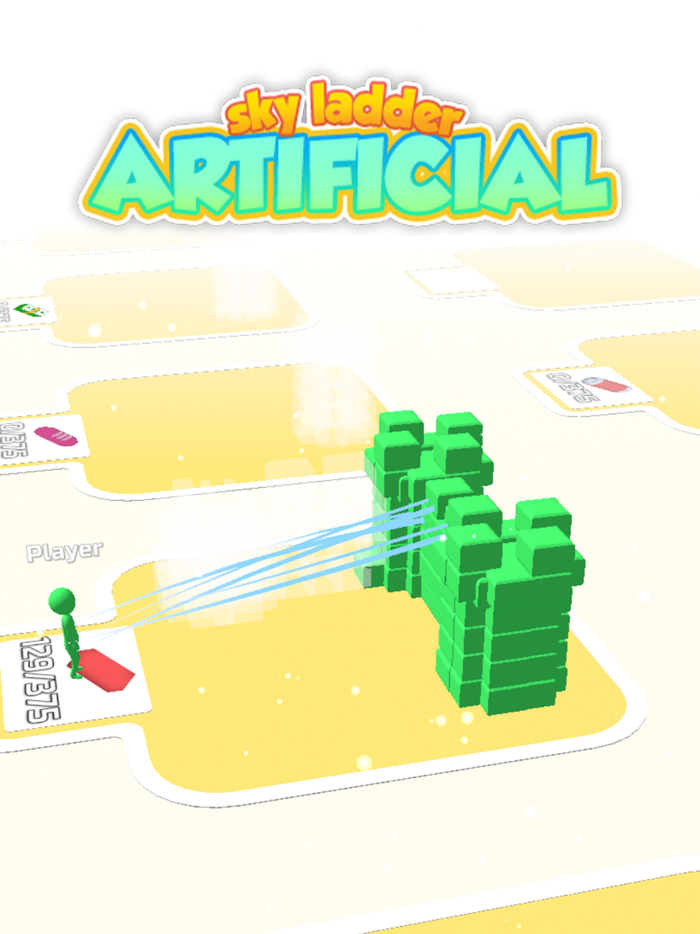 Artificial sky ladder