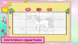 Game screenshot Unicorn Coloring Games Kids apk