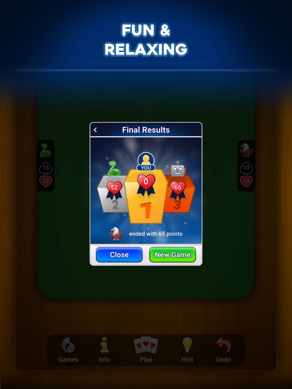Hearts: Card Game+ screenshot 4