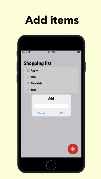 ShopL: Shopping List App