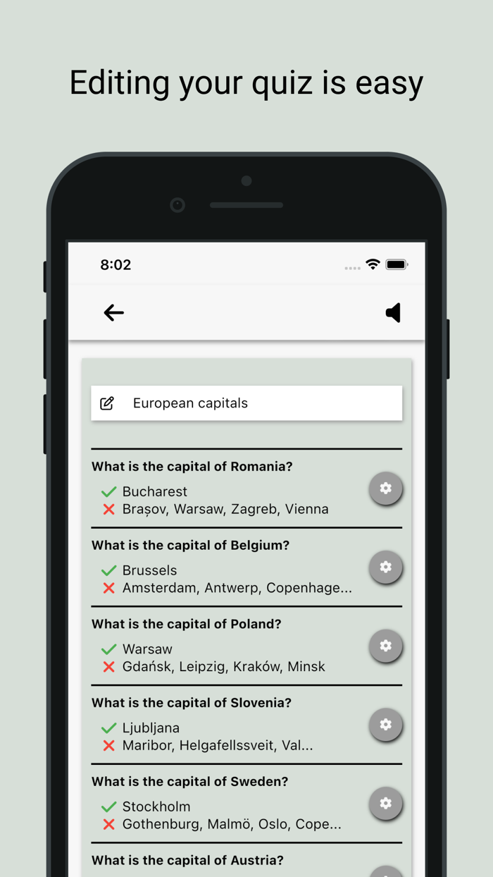 Quizzer - Make  play quizzes
