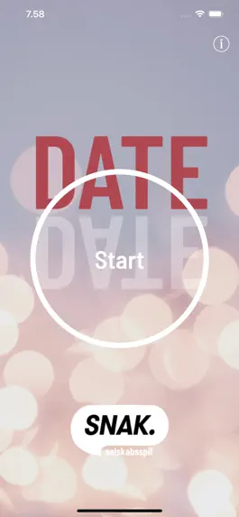 Game screenshot DATE - Samtalekort fra SNAK apk