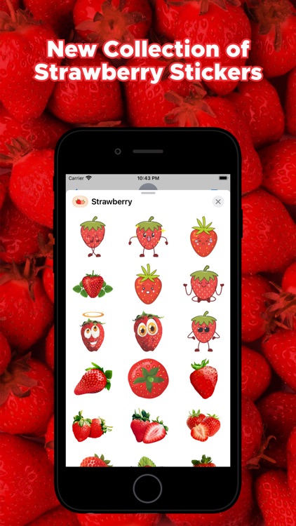 Lovely Strawberry Stickers