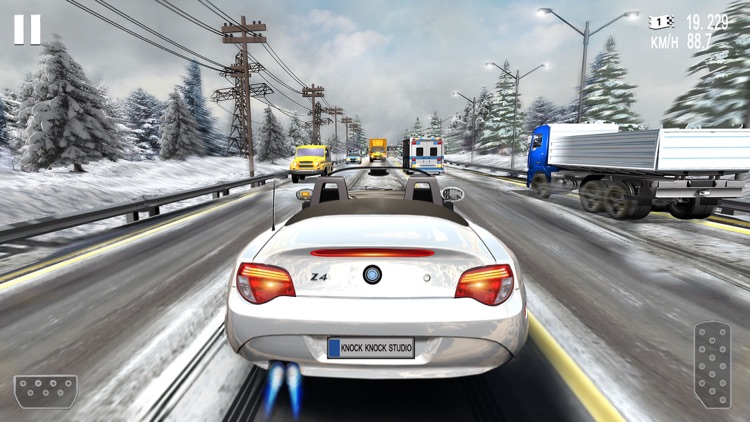 City Car Racer: Speed Traffic screenshot-3