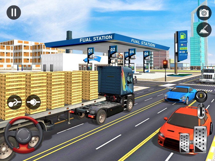 American Truck Driving Game