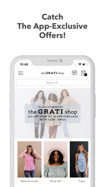 the GRATI shop