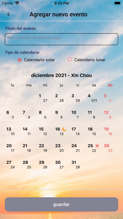 Lunar Reminder screenshot-4